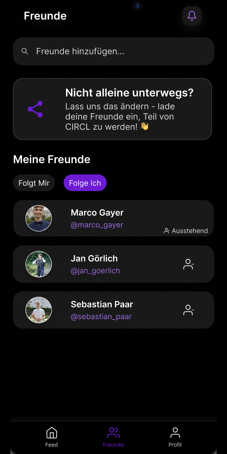 CIRCL Freunde